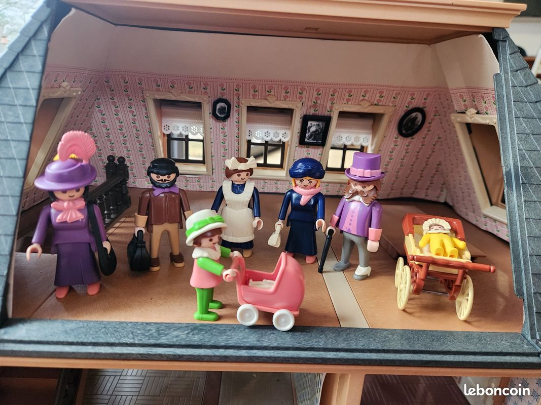 PLAYMOBIL Villa Belle Époque – Casa De Época Con 403 Piezas Y 2 Figuras – A Partir De 4 Años