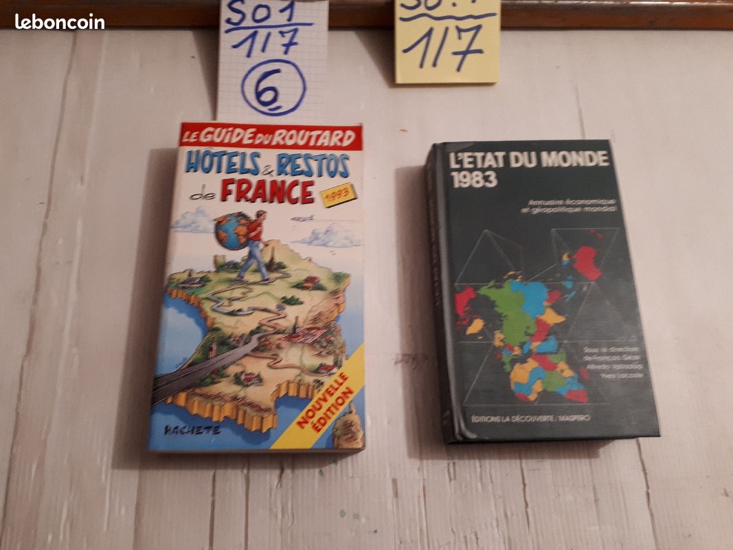 Réf ( so1 =1/7 )(6) 5 livres divers (image 7)