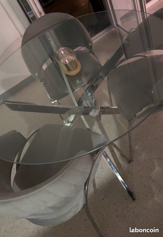 Table à manger et chaise (image 1)
