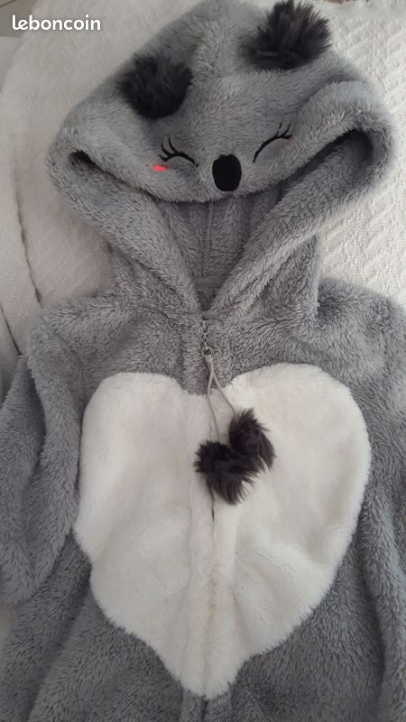 Combinaison Polaire -pyjama KOALA-Taille S (image 5)