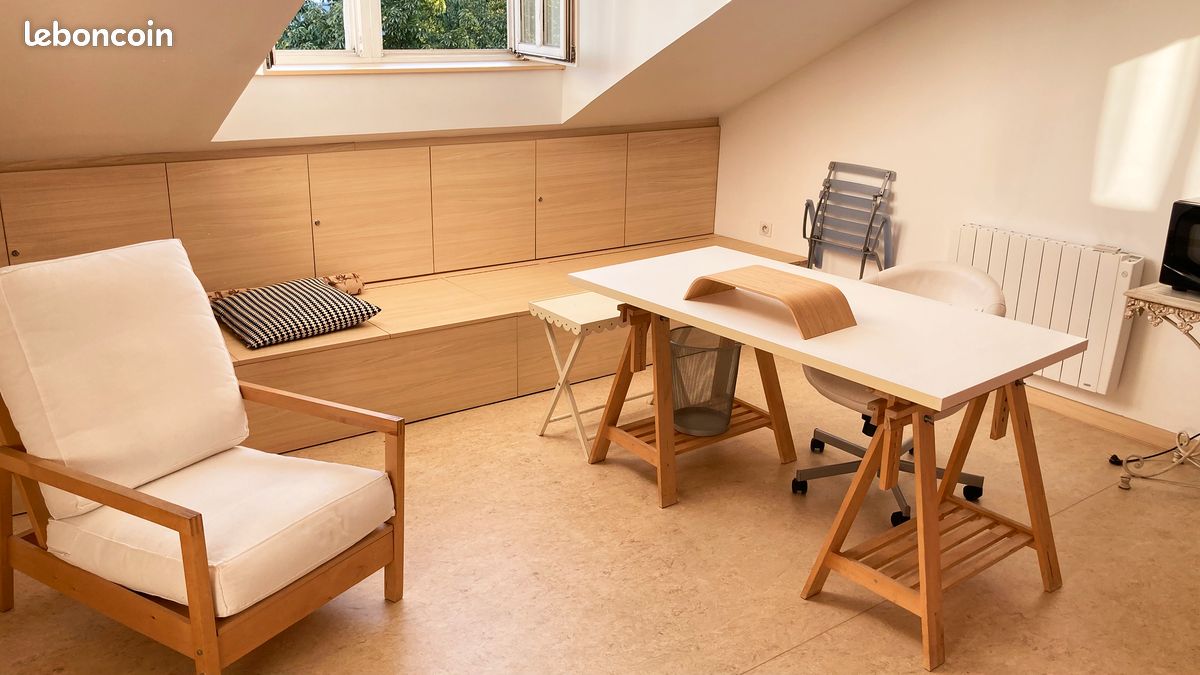 A louer grand studio meublé 25 m2 secteur Carnot/Léopold (image 1)