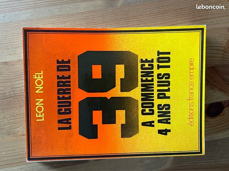 Le guerre de 39 a commencé 4 ans plus tôt (image 1)