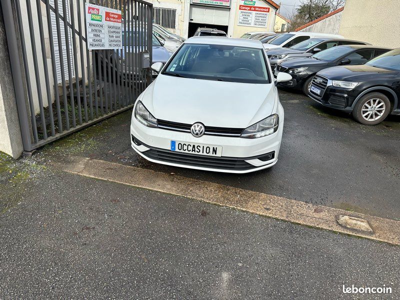 VOLKSWAGEN Golf VII 5 Portes Phase 2 1.6 TDI 16V Blue Motion DSG7 115 cv Boîte auto Garantie 6 mois (image 1)