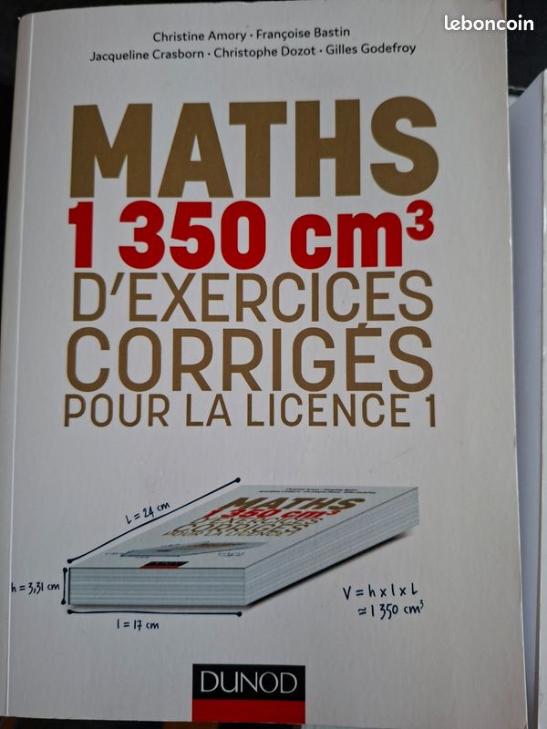 Livres licence 1 sciences (image 2)
