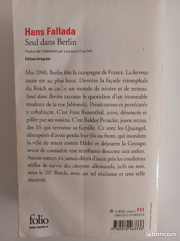 Livre Seul dans Berlin (image 2)