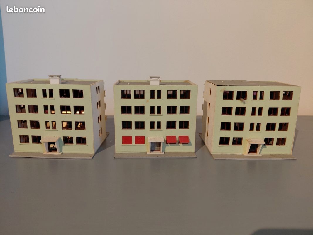 Maquette immeuble jouef ho (image 3)
