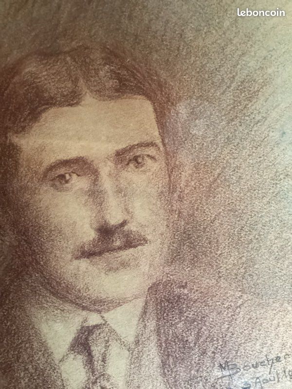 Dessin portrait sanguine (image 3)