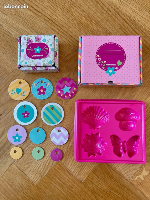 Enfant, Boites pour perles Princesse, moule pâte à modeler - Loisirs créatifs (image 1)