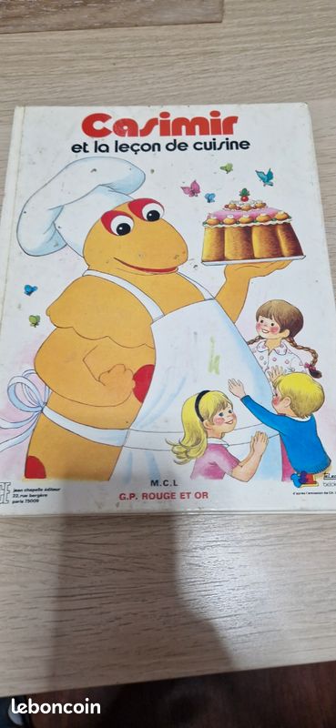 Lot de [5] Livres CASIMIR Vintage - L'Île aux Enfants - Collection G.P. Rouge et Or (image 2)