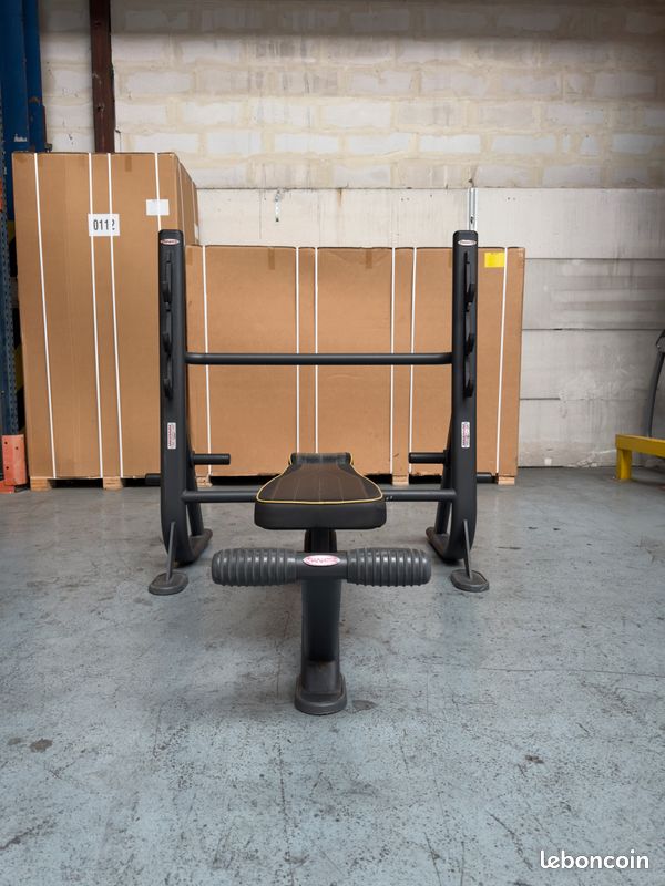Olympic Flat Bench 1FE203 Fit Evo Panatta occasion machine musculation libre Olympic Flat Bench banc développé couché olympique plat droit chest press presse pectoraux professionnel (image 4)