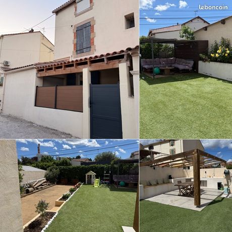 🏡 Maison mitoyenne de charme avec jardin – 100 m² à Gardanne
