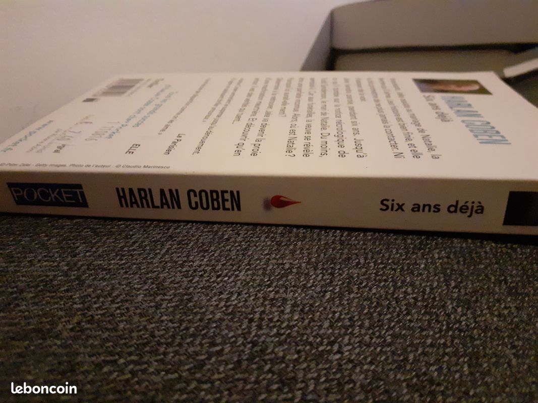 Roman "Six ans déjà", Harlan Coben (image 3)