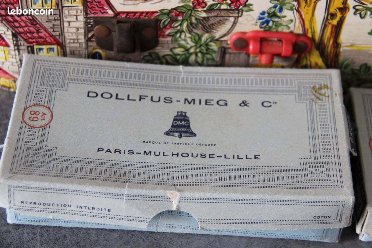Valise Couture Berchet 1970 Complète Avec Poupée – Jouet Vintage France