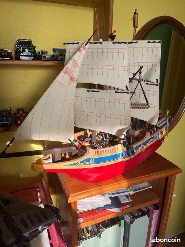 Playmobil bateau pirate rare (image 2)