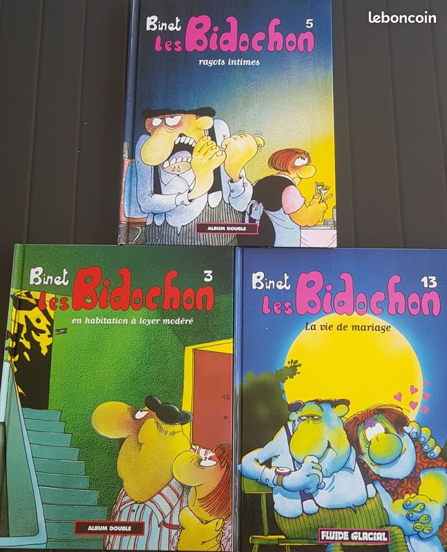 Lot BD Bidochons Binet tomes 3+4+5+6+ (image 1)