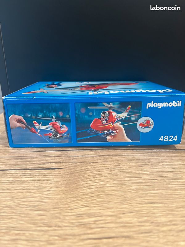 Hélicoptère pompiers playmobil (image 4)