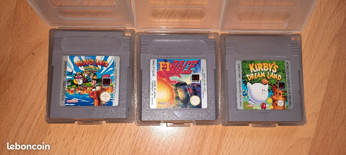 Jeu Nintendo game boy 3 pièce (image 1)