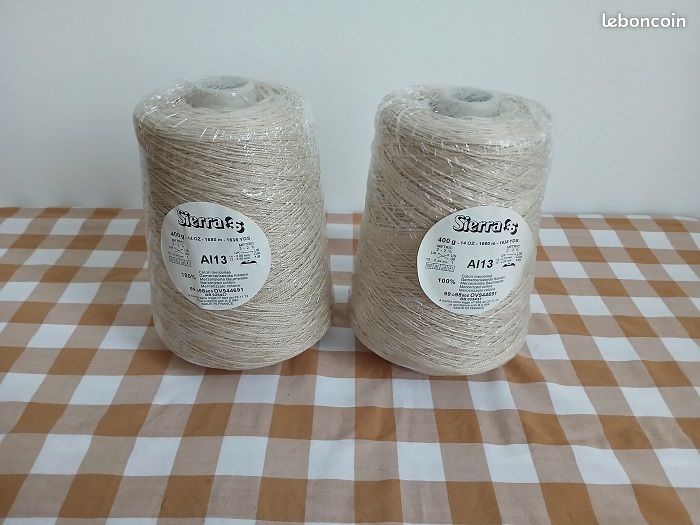 2 cônes Sierra coton mercerisé (image 1)