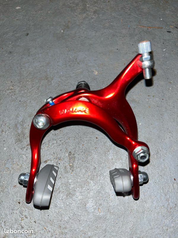 Étrier De Frein Avant BMX Vintage Rouge MX1000 Boulonné - Années 80/90