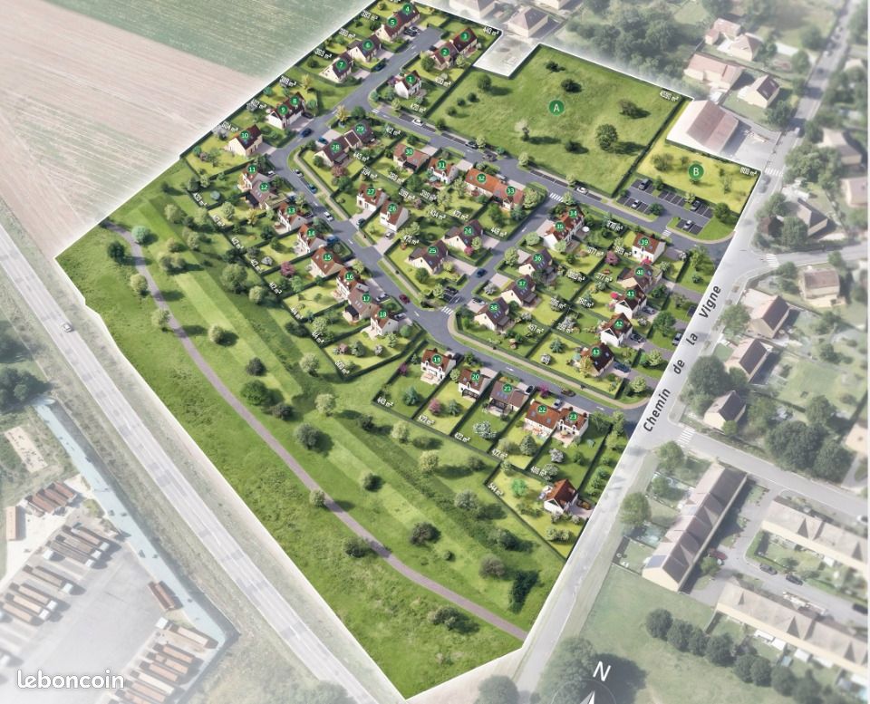 Terrain 440 m² Marolles Sur Seine · à Marolles-sur-Seine · 83 000 €