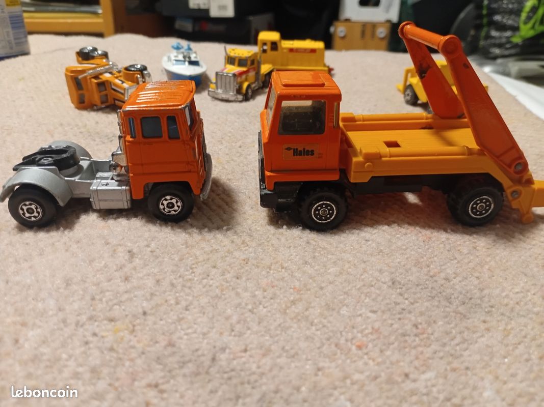 Matchbox, bateau, train, camion, tracteur (image 3)