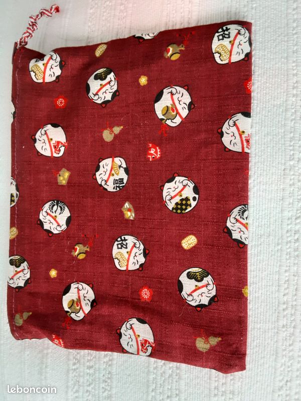 Pochette en tissu japonais (image 1)