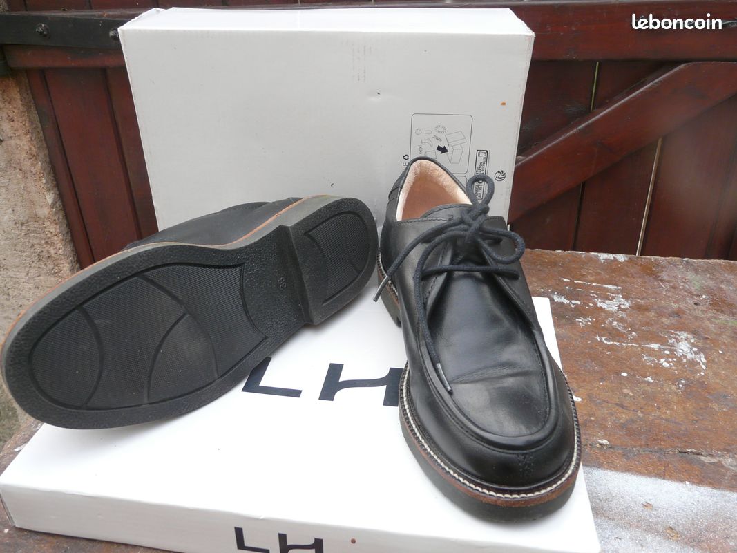 Chaussures cuir noir (image 2)