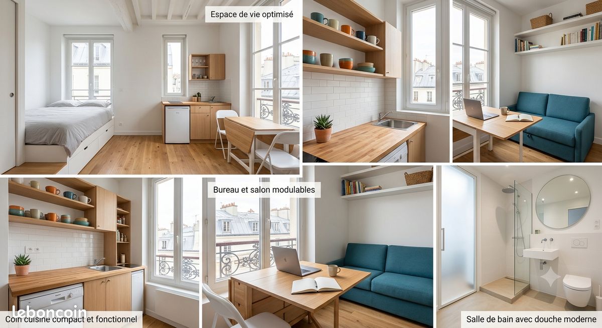 Appartement 1 pièce 20 m² · à Clermont-Ferrand · 20 m² · 250 €/mois