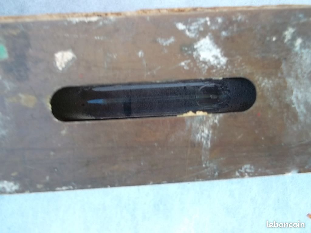 Niveau à bulle en bois, L.40 cm (image 2)