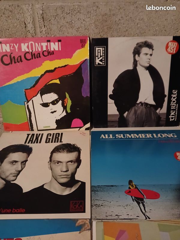 Disques vinyles 45 tours (image 1)