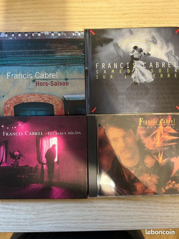 Lot cds Francis Cabrel (image 1)