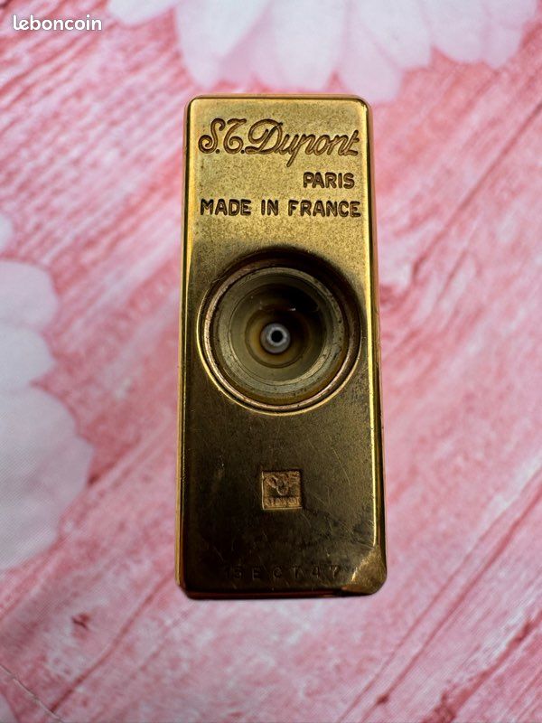 Briquet plaqué OR ST-DUPONT Paris (image 2)