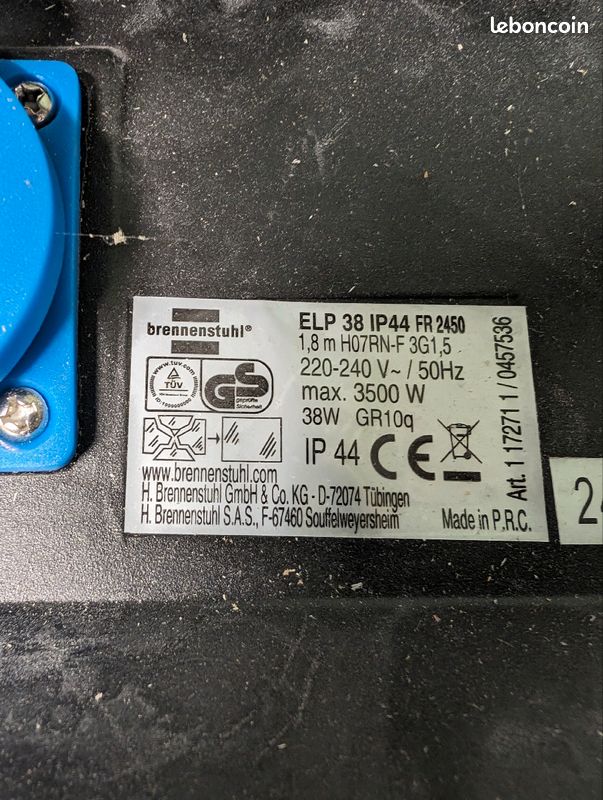 Luminaire éclairage de chantier (image 2)