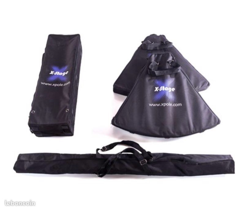 Kit Pole Danse Pro X Pole XPert 45mm Titane Statique & Qui Tourne Danse