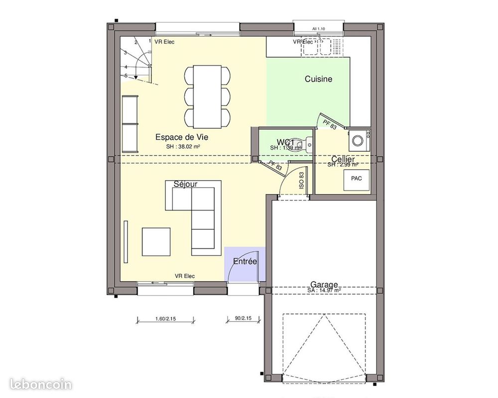 Maison 88.06 m² avec terrain à NANTES (44) — 3