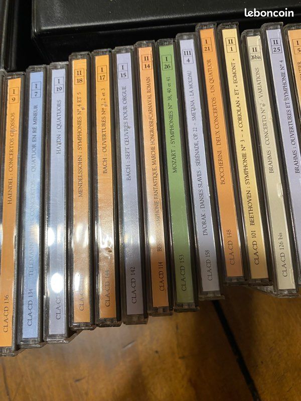 56 CD musique les génies du classique et 5 boites rangement (image 4)
