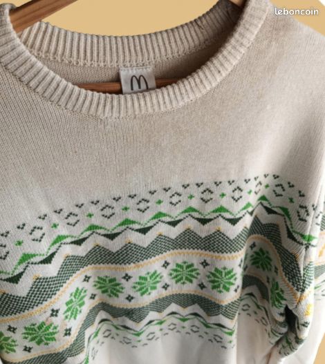 Pull MC Taille 1 (convient T1/T2) - Couleur Beige - Occasion Très Bon état