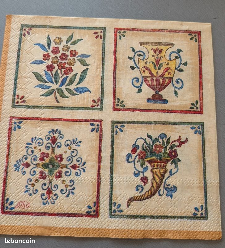 Serviettes papier Provence (image 2)