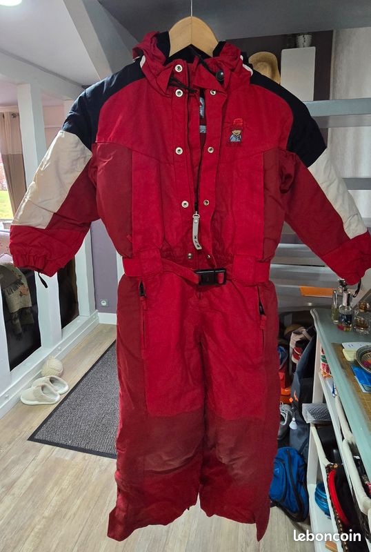 Combinaison De Ski Degré7 Fille – 4 Ans – Rose/gris/noir – Très Bon état