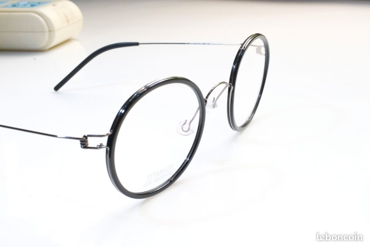 Monture noire Lindberg Rim lex titanium originale - Adulte (image 3)