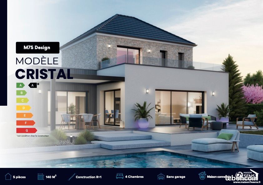 Maison 5 pièces 140 m² · à Nemours · 140 m² · 438 674 €