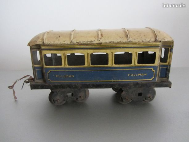 Wagon Voyageurs Pullman JEP échelle O - 1932 - Tôle 20 Cm - Bon état
