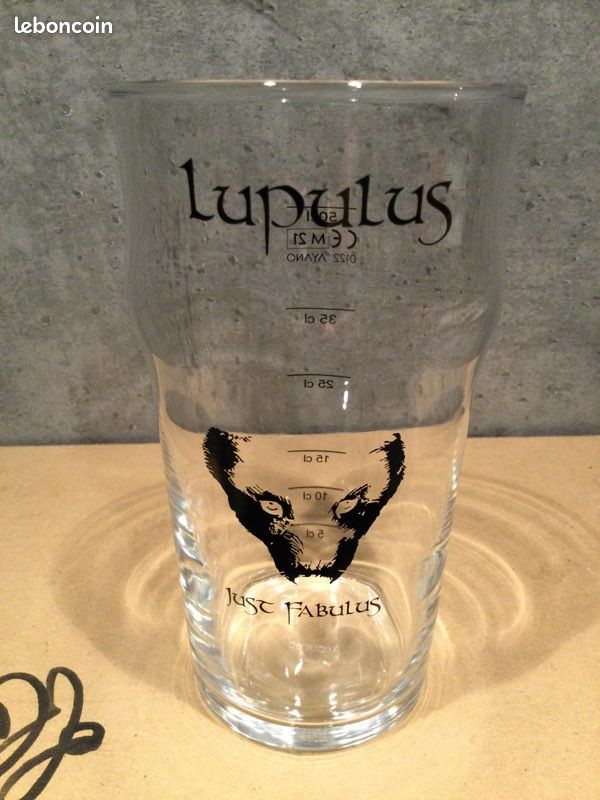 3 verres à bière Belge AUGUSTIJN de 33cl + 3 verres à bière LUPULUS de 50cl (image 7)