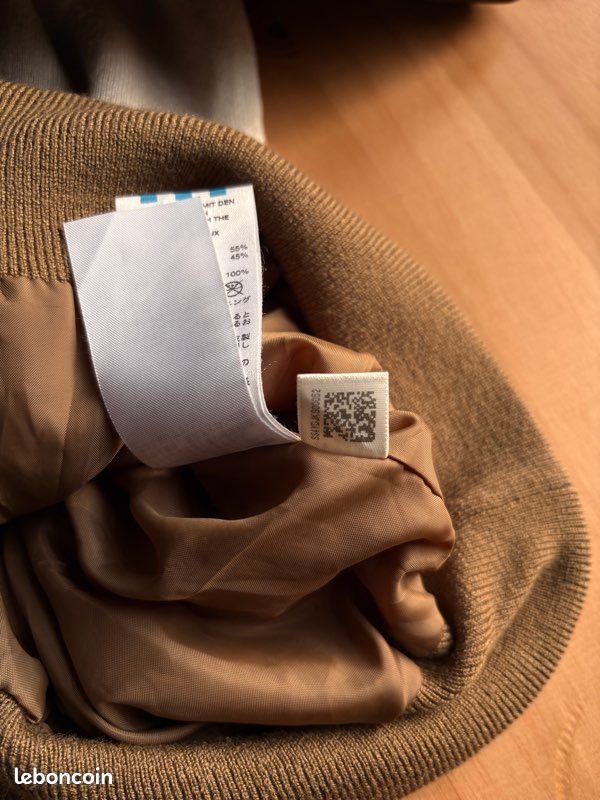 Veste Adidas Originals vintage laine beige marron M – style rétro premium (image 18)