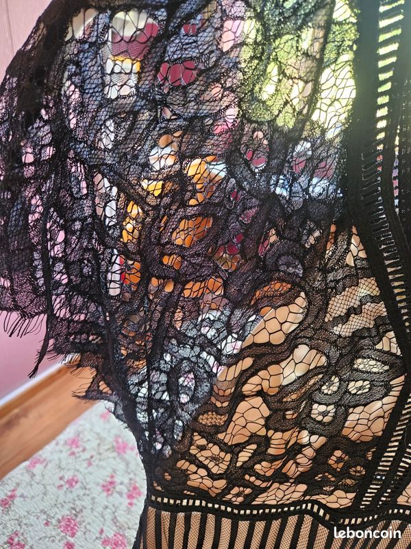 Robe dentelle cocktail, mariage, habillée (image 5)