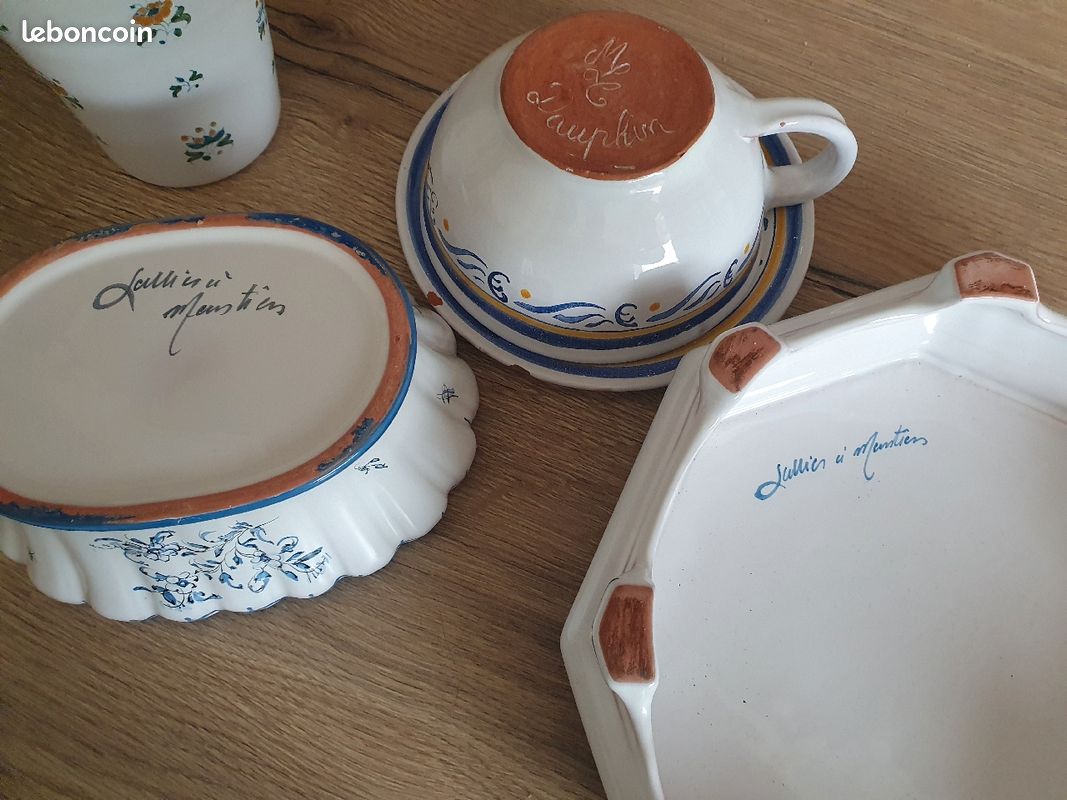 Ensemble vaisselle Moustiers (image 4)