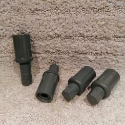 Lot de 4 pieds neufs pour pietement tubulaire (image 1)