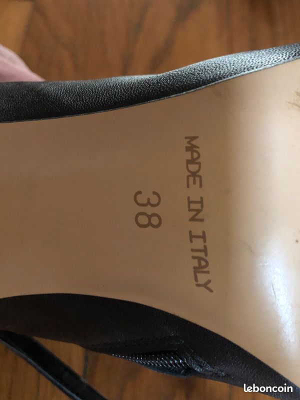 Bottines talons hauts Mai Pio Sanza T38 (image 3)