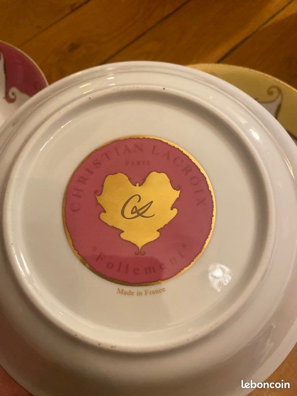 Assiette creuse Christian Lacroix follement (image 3)