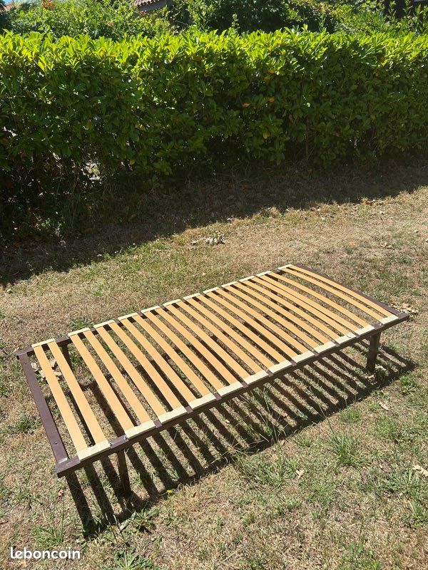 2 sommiers identiques avec matelas 90 x 190 (image 1)